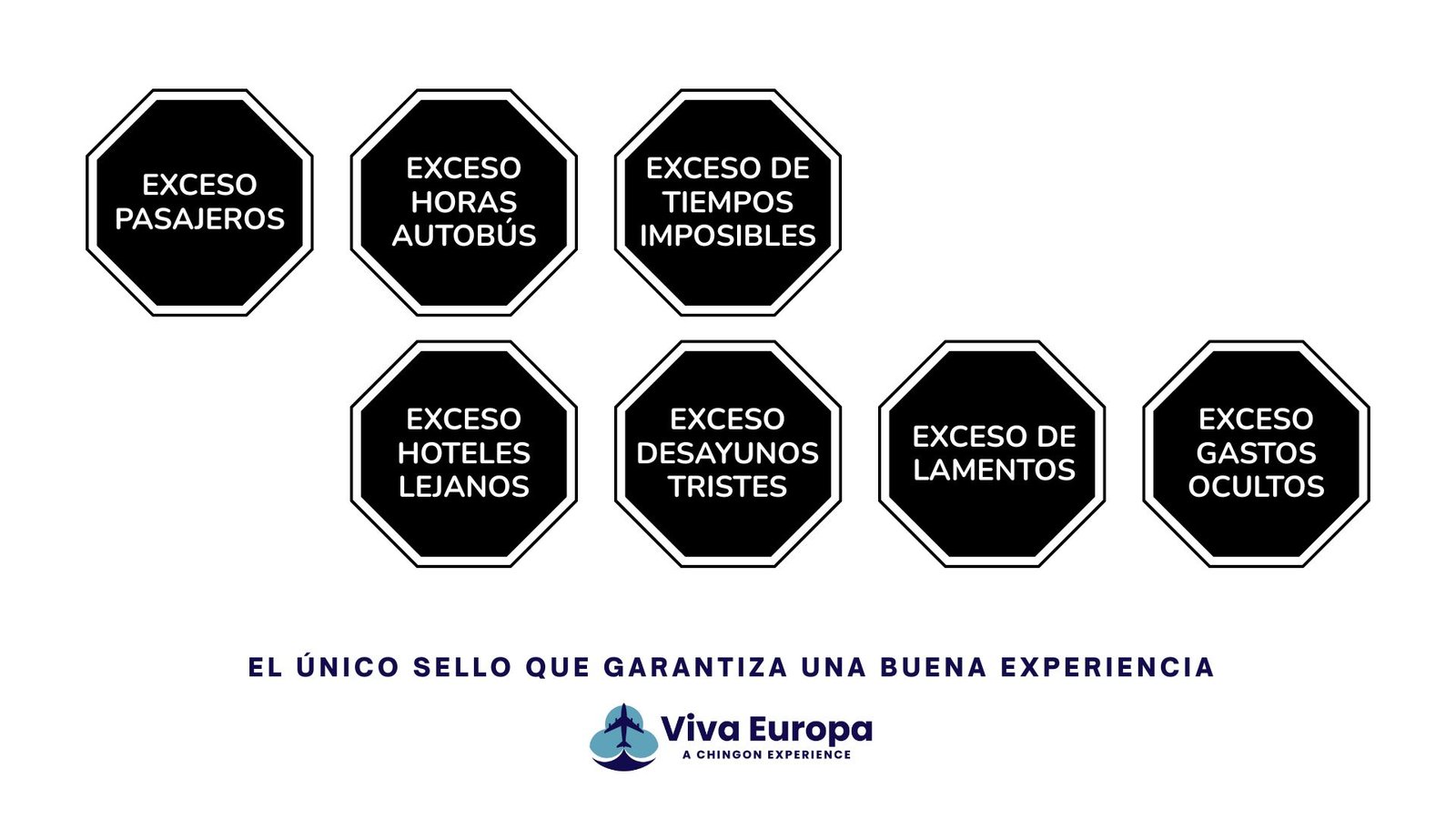 Sellos de Advertencia para Viajes Baratos a Europa - #SiMeHubieranAvisado